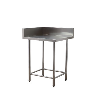 โต๊ะสเเตนเลส เข้ามุม
